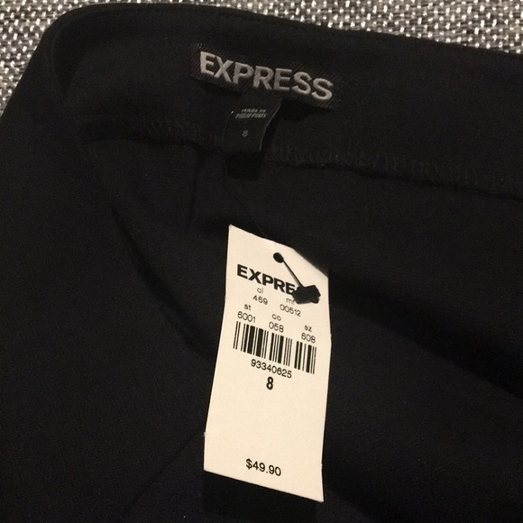 NWT-Black mini skirt with mesh hem💕👠 - Picture 3 of 6